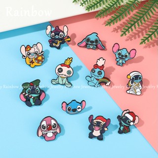 【Rainbow】เข็มกลัดโลหะ ลายการ์ตูนอนิเมะ Smurf ของขวัญ อุปกรณ์เสริม สําหรับแต่งกาย