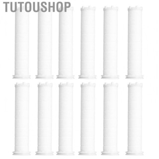 Tutoushop Cotton Shower Head Filter  White Shower Head Filter Element  for Maintenance