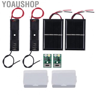 Yoaushop Solar Lamp Control Board Kit  Robust Solar Light Control Panel Set Lightweight Discharge Protection 1.2V  for Yard