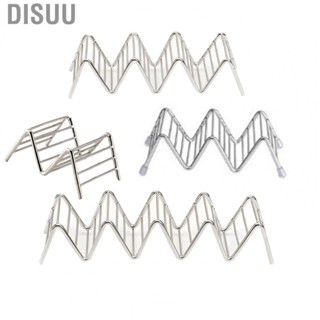 Disuu V Shaped Taco Holder  Stainless Steel Roll Spring Roll Taco Stand Pancake  Rack Holder for Home Resaurant