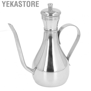 Yekastore 304 Stainless Steel Olive Oil Bottle Kitchen Vinegar Pot Soy Sauce Vinegar