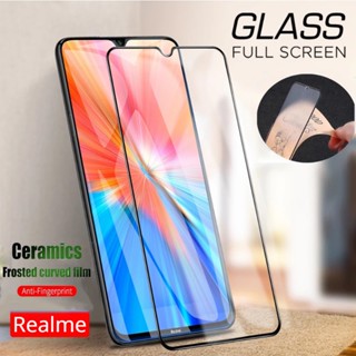 ฟิล์มกระจกนิรภัยกันรอยหน้าจอ เซรามิค แบบนิ่ม สําหรับ Realme Narzo 50 Pro 5G Narzo 50A 50i Prime GT Master Edition 5G Neo 3 3T 2 C55 C35 C33 C31 C30