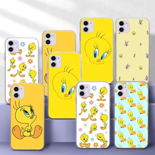 เคสโทรศัพท์มือถือแบบนิ่ม TPU ใส ลายนกทวีตตี้น่ารัก 153N สําหรับ Samsung S10 S10E S20 Fe Lite S20 Ultra S21 Plus