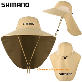 Shimano หมวกกันแดด ป้องกันรังสียูวี ระบายอากาศ คุณภาพสูง เหมาะกับฤดูร้อน สําหรับผู้ชาย และผู้หญิง ตกปลา เล่นกีฬากลางแจ้ง