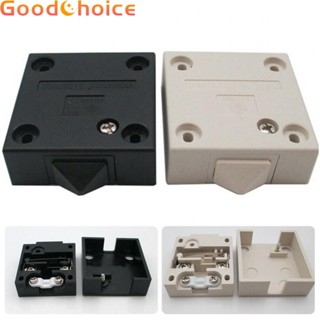 【Good】Light Switch Cabinet Door Switch Plastic Push To Break Hotel Cloakroom Door【Ready Stock】