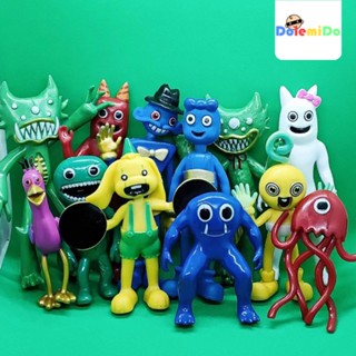 ตุ๊กตาฟิกเกอร์ Garten of banban Monster Arappi ขนาดเล็ก สีเขียว สําหรับตกแต่งสวนเด็กอนุบาล