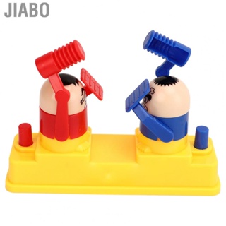 Jiabo Knock Block Fighting Robots  2 Interactive Game Plastic Portable Easy To Play for Adults Home