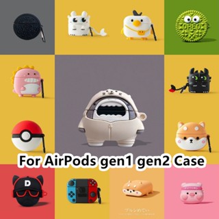 【imamura】เคสหูฟัง แบบนิ่ม รูปสามมิติ สําหรับ AirPods gen1 gen2 gen1 gen2