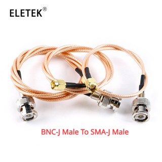 Bnc-j Male To SMA-J Male Pug สายเคเบิ้ลเชื่อมต่อ RG316 RF Coax 15 30 50 100 ซม.