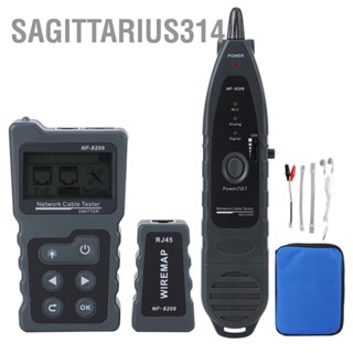 Sagittarius314 เครื่องทดสอบสายเคเบิลเครือข่าย Wire Tracker LAN Network Cable Finder Industrial Sensor NF‑8209