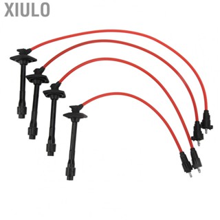 Xiulo 90919‑22386 Temperature Resistant /Set Moisture Proof Tight Fit Spark Plug Wire Set for Auto Replacement for Rav4 1998‑2000