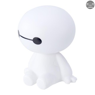 มีสินค้า ตุ๊กตาหุ่นยนต์ Baymax หัวเขย่า พลาสติก สําหรับตกแต่งภายในรถยนต์