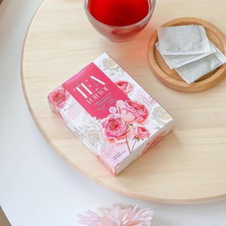 ราคาต่อกล่อง ชาชมพู ชาเพื่อคุณ TEA FOR YOU ชาชงสมุนไพรกุหลาบ ชาอารยา ตัวช่วยสตรี 1 กล่อง 20 ซอง