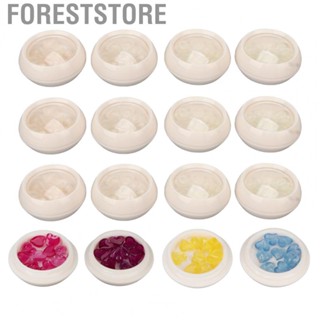 Foreststore Nail Decoration  Resin Heart Shaped Nail Decoration  for Nail Salon for Nail Artist