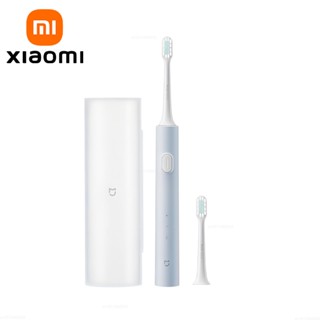 Xiaomi MIJIA T200C แปรงสีฟันไฟฟ้าอัลตราโซนิก ชาร์จ USB IPX7 แบตเตอรี่ 25 วัน