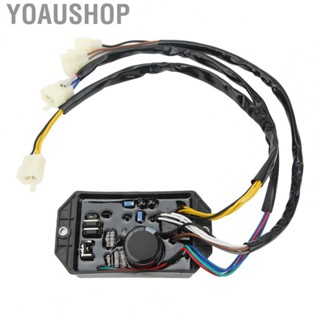 Yoaushop 3 Phase Voltage Regulator  500mm Cord Length Good Conductivity High Efficiency 14 Wire Generator Voltage Regulator  for 5‑6.5KW Engines