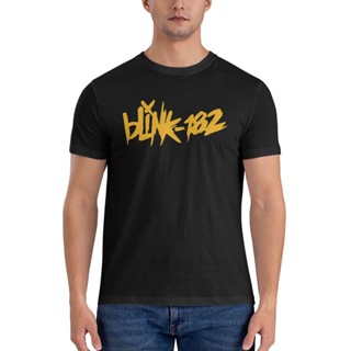 เสื้อยืด พิมพ์ลายวงร็อค Blink 182 สไตล์พังก์ร็อค