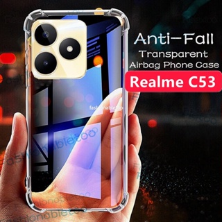 เคสโทรศัพท์มือถือ ซิลิโคน กันกระแทก ป้องกันเลนส์กล้อง สําหรับ Realme C51 C53 C55 Nfc C 51 C 53 C 55 RealmeC51Nfc RealmeC53Nfc RealmeC55Nfc