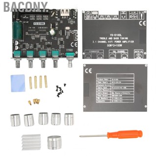 Bacony Subwoofer Amp Module  Support APP Control Multi Protection 2.1 Channel  Amplifier Board HiFi   for Speaker