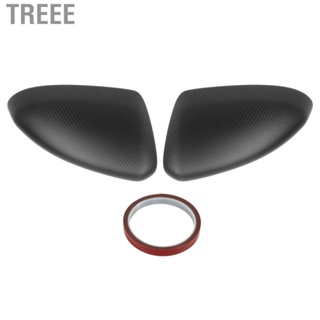 Treee Side Mirror Cover  Rearview Mirror Cap UV Resistant 2pcs Colorfast  for Cars