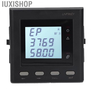 Iuxishop LNF96EY Multifunctional Power Meter LCD Display Electric Energy  Power Detector AC DC 80-270V