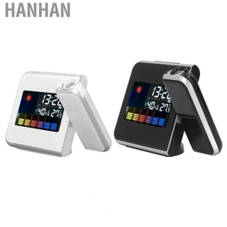 Hanhan Weather Station Clock  Projecting Clock Convenient Practical  for Office for Kitchen