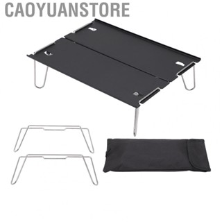 Caoyuanstore Folding Table  Camping Mini Table Lightweight Alloy  for Hiking for Camping for Backpacking