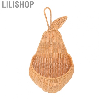 Lilishop Rattan Wall  Sturdy Construction Rattan Hanging  for Bathroom