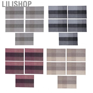 Lilishop Placemat Table Mat Wide Application Rectangular for Hotel