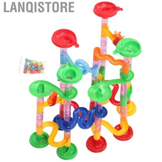 Lanqistore Marble Race Track Game Toy  Track Blocks DIY  for Children for Holiday Gifts