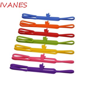 IVANES ที่คั่นหนังสือ แบบซิลิโคน ยืดหยุ่น สําหรับอ่านหนังสือ