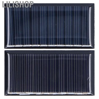 Lilishop Mini Solar Panels Polycrystalline Silicon Small Solar Panels Weatherproof Design for Lamp for Toy for