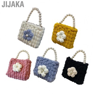 Jijaka Woven Tote Bag  Skin Friendly Comfortable Woven Tote Purse Bag Stylish  for Daily Life