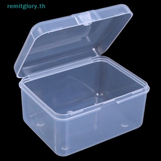 Remitglory กล่องพลาสติกใส PP ขนาด 8.2*6.2*4.7 ซม. สําหรับใส่ชิป