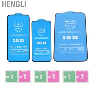 Hengli Mobile Phone Film  High Clarity Smooth Touch Tempered Glass Screen Protector  Fingerprint  for IPhone Phones