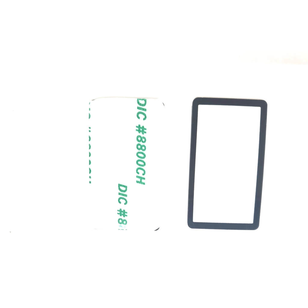 1 pics ด้านนอกจอแสดงผล LCD กระจกหน้าต่าง + TAPE สําหรับ NIKON D3 D3S D4 D7000 กล้องอะไหล่ซ่อม