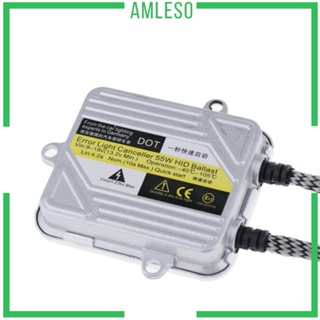 [Amleso] บัลลาสต์ควบคุมไฟหน้าซีนอน HID 2 ชิ้น