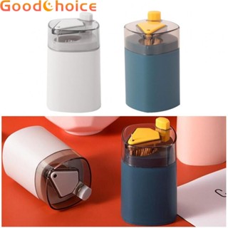 【Good】Toothpick Holder Dispenser Automatically Toothpick Bucket Storage Box Container【Ready Stock】