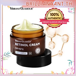 Vibrant Glamour Natural Retinol Anti Aging Whitening Face Cream 30g Retinol Face Cream Anti-aging ลบริ้วรอยบนใบหน้า bri