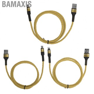 Bamaxis Mobile Phone  Wire  Durable 1M Fast Charging Cable for Cell