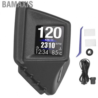 Bamaxis Car Heads Up Display OBD+ Dual System Smart Gauge Windshield Digital