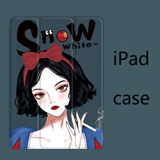 เคส ลายการ์ตูนเจ้าหญิงหิมะ สําหรับ iPad air 1 2 3 4 5 iPad gen5 6 mini 4 5 6 iPad gen10 pro11 2022 10.2 gen 7 8 9