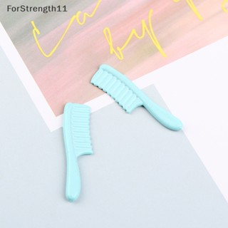 Fo โมเดลหวีจิ๋ว 1:12 DIY สําหรับตกแต่งบ้านตุ๊กตา 2 ชิ้น