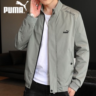 Puma เสื้อแจ็กเก็ต คอปกตั้ง สไตล์เกาหลี แฟชั่นฤดูใบไม้ผลิ และฤดูใบไม้ร่วง สําหรับผู้ชาย 2021