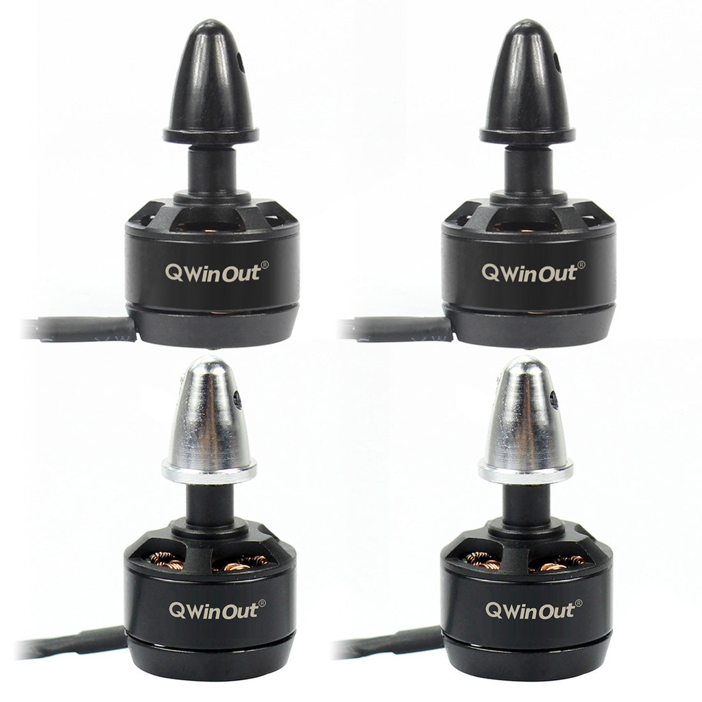 Qwinout มอเตอร์ไร้แปรงถ่าน 1306 3100KV CW CCW สําหรับเครื่องบินบังคับ 12A 16A 20A ESC DIY