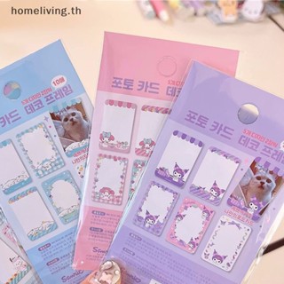 Home สติกเกอร์โปสการ์ด แบบใส ลายการ์ตูนไอดอลน่ารัก 3 นิ้ว สําหรับตกแต่งสมุดภาพ อัลบั้มภาพ DIY 5 ชิ้น ต่อชุด