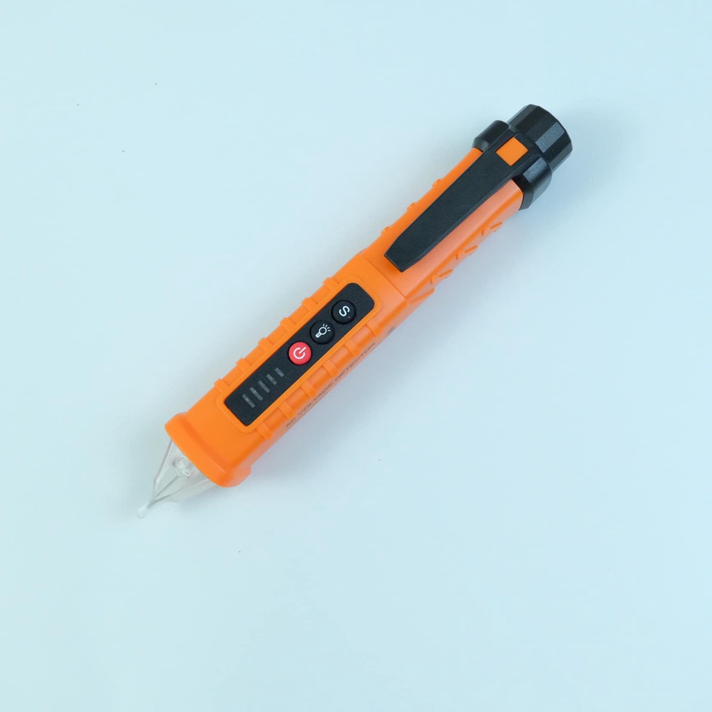 ไฟแช็คไฟฟู่ Gion-ปากกาวัดแรงดันไฟฟ้า 12V - 1000V แบบไม่ต้องสัมผัส ( Non contact AC Voltage Detector ) ปากกาเช็คไฟ เช็คไฟ