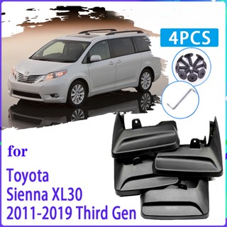 บังโคลนรถยนต์ อุปกรณ์เสริม สําหรับ Toyota Sienna XL30 2011~2019 2012 2013 2014 2015 2016