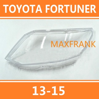 ฝาครอบไฟหน้ารถยนต์ สําหรับ TOYOTA FORTUNER 13-15 HEADLAMP COVER  HEADLIGHT COVER  LENS HEAD LAMP COVER ฝาครอบไฟหน้า / ฝาครอบไฟหน้าตรงรุ่น สำหรับ / ฝาครอบไฟหน้าสําหรับ / ฝาครอบเลนส์ไฟหน้า รถยนต์สําหรับ / เลนส์ไฟหน้า