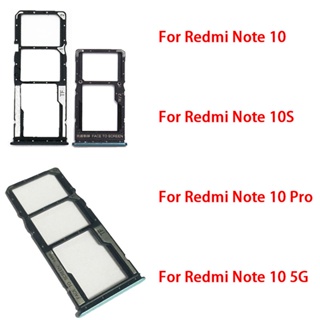 อะแดปเตอร์ถาดซิมการ์ด Micro SD สําหรับ Xiaomi Redmi Note 10 10S 10 Pro 4G 5G